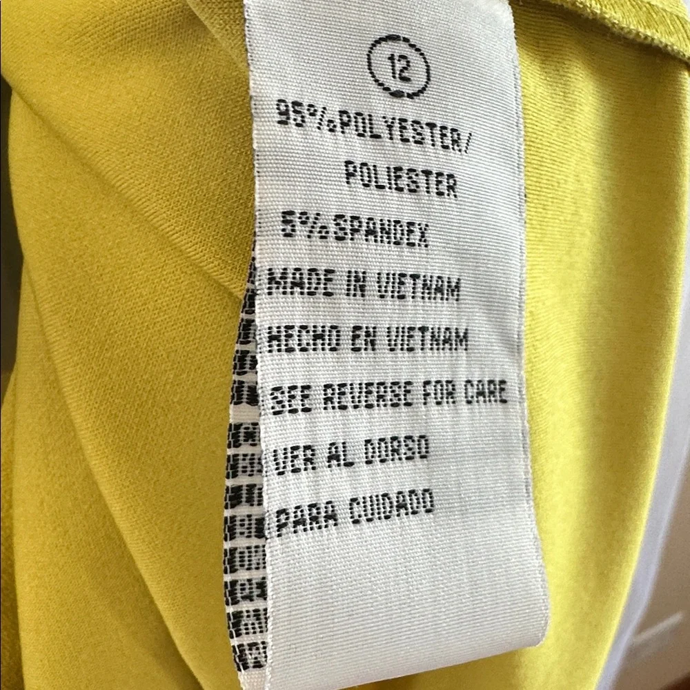 Yellow dress Size 12 Brand new - Picture 4 of 5